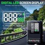 ISAMUTO Mini Bicycle Tire Pump - 120 PSI