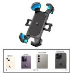 Motorcycle Phone Mount with Auto Lock and Anti-Shake