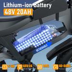 3000W Dual Motor Full Suspension Electric Mountain Bike