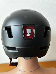 ILM Bike Helmet with Rechargeable LED Lights