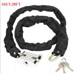 Heavy Duty Bicycle Chain Lock with Key
