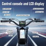 3000W Dual Motor Full Suspension Electric Mountain Bike