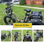 NARRAK Adult Electric Tricycle with Removable Battery