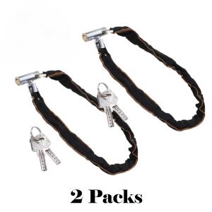 Heavy Duty Anti-theft Bike Chain Lock with Key