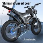 3000W Dual Motor Full Suspension Electric Mountain Bike