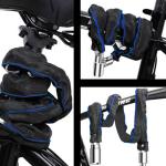 Heavy Duty Motorcycle and Bicycle Chain Lock