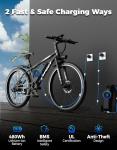 1500W Electric Bike for Adults, 25 MPH Speed