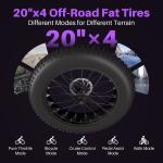 20" Fat Tire Electric Bike 2000W Off-Road