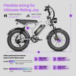 20" Fat Tire Electric Bike 2000W Off-Road