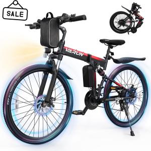 26" Folding Electric Mountain Bike 750W 21 Speed