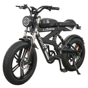 1500W Electric Mountain Bike 75Mile Range 34MPH