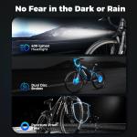 1500W Electric Mountain Bike, 65 Miles Range