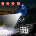 90000LM Rechargeable LED Bike Front Light