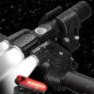 20000LM Rechargeable LED Mountain Bike Light Set