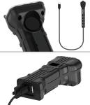 USB Rechargeable Waterproof Bike Light and Horn Set