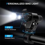 20000LM Rechargeable LED Mountain Bike Light Set