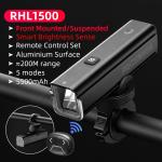 ROCKBROS 1500 Lumens Rechargeable Bike Headlight