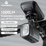 ROCKBROS 1000 Lumen Rechargeable Waterproof Bike Headlight