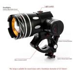 20000LM Rechargeable LED Mountain Bike Light Set