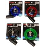 36" Bicycle Security Steel Cable Lock