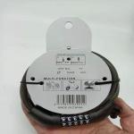 5-Digit Combination Electric Bicycle Lock Cable, 4 Feet