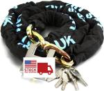 Heavy Duty 3 Feet Bike Chain Lock with 4 Keys