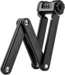 ROCKBROS Heavy Duty Folding Bike Lock with Bracket