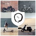 Heavy-Duty Anti-Theft Chain Lock for Bikes