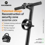 ROCKBROS Portable Combination Lock with Cable