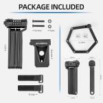 ROCKBROS Heavy Duty Folding Bike Lock