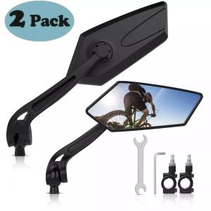 2-Pack Bicycle Rear View Handlebar Mirrors