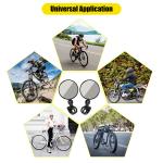 Rotary Round Bike Mirror for MTB and Road