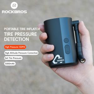 ROCKBROS 150PSI Mini Electric Bike Tire Pump