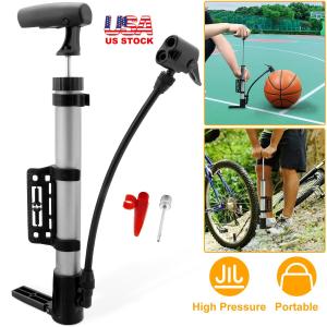 Portable Mini Bike Pump with Mount for All Bikes