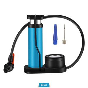 Mini Portable Bicycle Foot Pump with Pressure Gauge