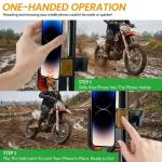 360° Rotating Anti-Shake Bike Phone Holder