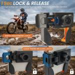 360° Rotating Anti-Shake Bike Phone Holder