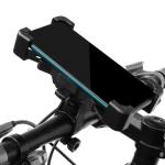Motorcycle Phone Mount with Auto Lock & Anti-Shake