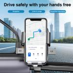 Electric Scooter Bike Phone Holder with Shock Absorption