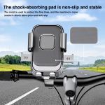 Electric Scooter Bike Phone Holder with Shock Absorption
