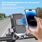 Electric Scooter Bike Phone Holder with Shock Absorption