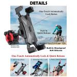 Universal Bike Phone Holder for Handlebar Mount