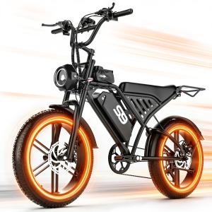 ASKGO 2500W 20" Fat Tire Electric Mountain Bike