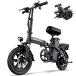 URLIFE 14" Folding Electric Bike with 500W Motor