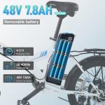 VARUN 20" 750W Folding Electric Bicycle for Commuting