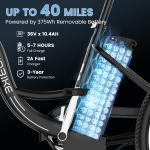 H&ZT 26-Inch Electric Tricycle for Men and Women