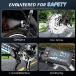 H&ZT 26-Inch Electric Tricycle for Men and Women