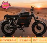 6000W Dual Motor Fat Tire E-Bike 37MPH