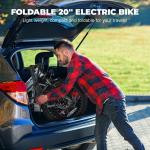 VARUN 20" 750W Folding Electric Bicycle for Commuting