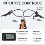 24" Electric Tricycle with Dual Battery and Basket